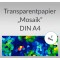 Weiteres Bild zu Transparentpapier "Mosaik" DIN A4 dunkel - 5 Blatt