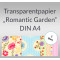 Weiteres Bild zu Transparentpapier "Romantic Garden" DIN A4 - 5 Blatt