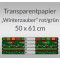 Weiteres Bild zu Transparentpapier "Winterzauber" rot/grün 50 x 61 cm - 5 Bogen sortiert