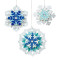 Weiteres Bild zu URSUS® Paper Snowflakes blau