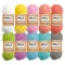 Weiteres Bild zu Wolle Pastell, aus 100% Baumwolle, Knäuel á 10 g / 29 m, in 10 Farben
