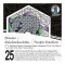Weiteres Bild zu Zeichenkacheln "Tangle Creation" Sechseck 9 x 9 cm hochweiß - 25 Kacheln mit Box