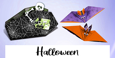 Halloween-Produkte von Bunterpapierwelt